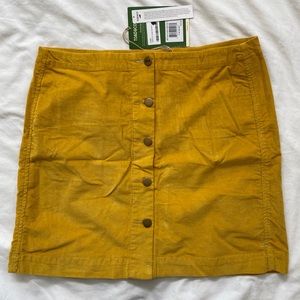 Toad & co cruiser cord skirt